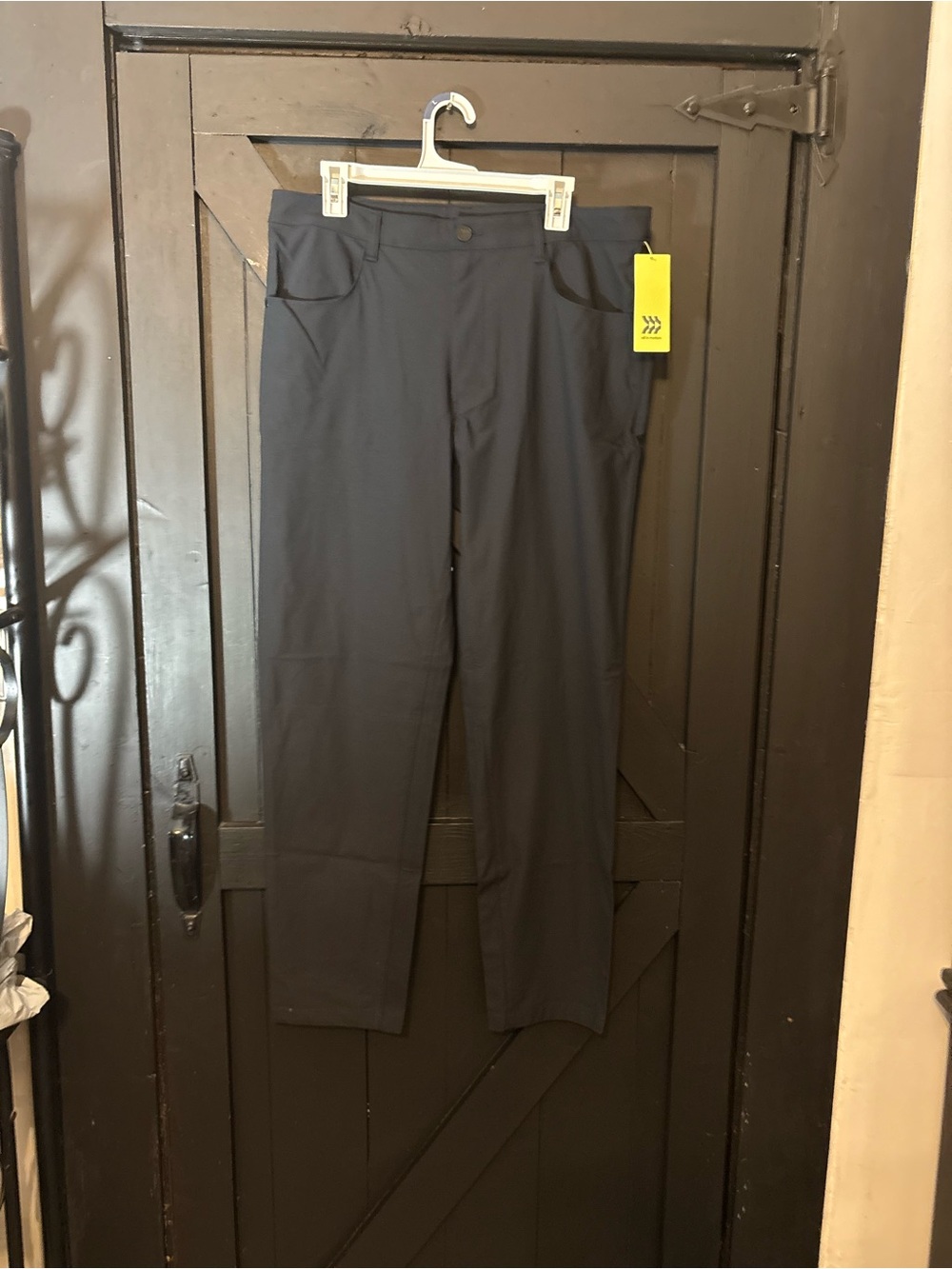 all in motion Men's Black Chinos